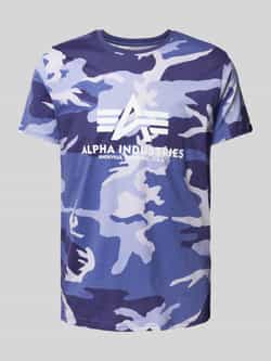 Alpha industries T-shirt met labelprint