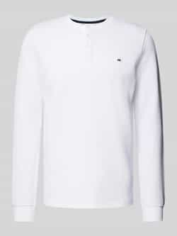 Christian Berg Men Shirt met lange mouwen en logostitching