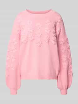 LOLLYS LAUNDRY Gebreide pullover met ronde hals model 'Musa'