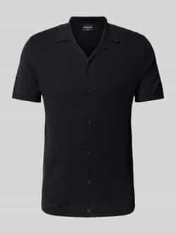 Strellson Slim fit vrijetijdsoverhemd met structuurmotief model 'Vincent'