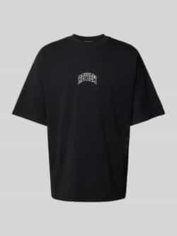 REVIEW T-shirt met labelprint