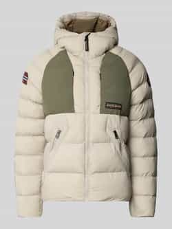 Napapijri Regular fit gewatteerd jack met logopatch model 'MOESA'
