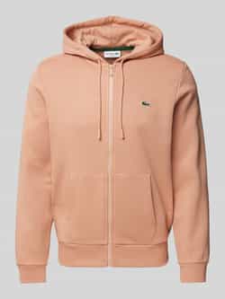 Lacoste Sweatjack met labelpatch