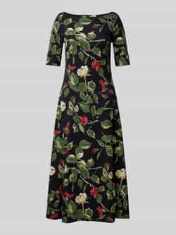 Ralph Lauren Dameskleding Jurk Zwart Aw24 Multicolor Dames