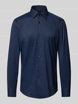 Boss Slim fit overhemd met enkele knoopsluiting model 'HANK'