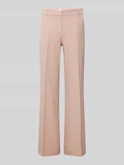 Jake*s Collection Straight leg stoffen broek met persplooien