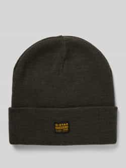G-Star Raw Beanie met labeldetail model 'Effo'
