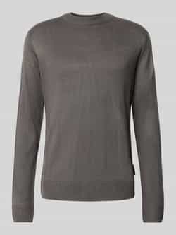 Tom Tailor Denim Regular fit gebreide pullover van ribtricot