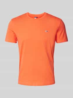 TOMMY JEANS Heren Polo's & T-shirts Tjm Xslim Jaspe Htr Tee Ext Koraal