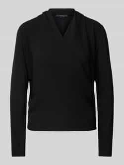 Someday Shirt met lange mouwen en V-hals model 'Kyleen'