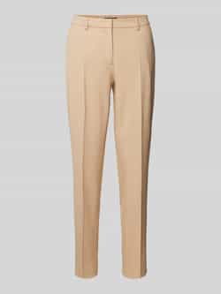 MORE & MORE Regular fit stoffen broek met persplooien