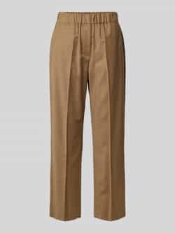 Weekend Max Mara Regular fit stoffen broek van scheerwolmix model 'HATELEY'