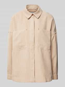 Only Oversized overhemdjack van corduroy model 'JANINE-RAI'
