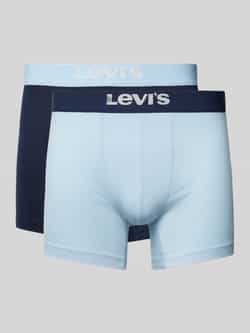 Levi's Boxershort met elastische logo in band in een set van 2 stuks