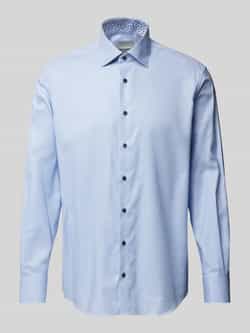 Eterna Overhemd met lange mouwen Comfort fit NON IRON (strijkvrij)