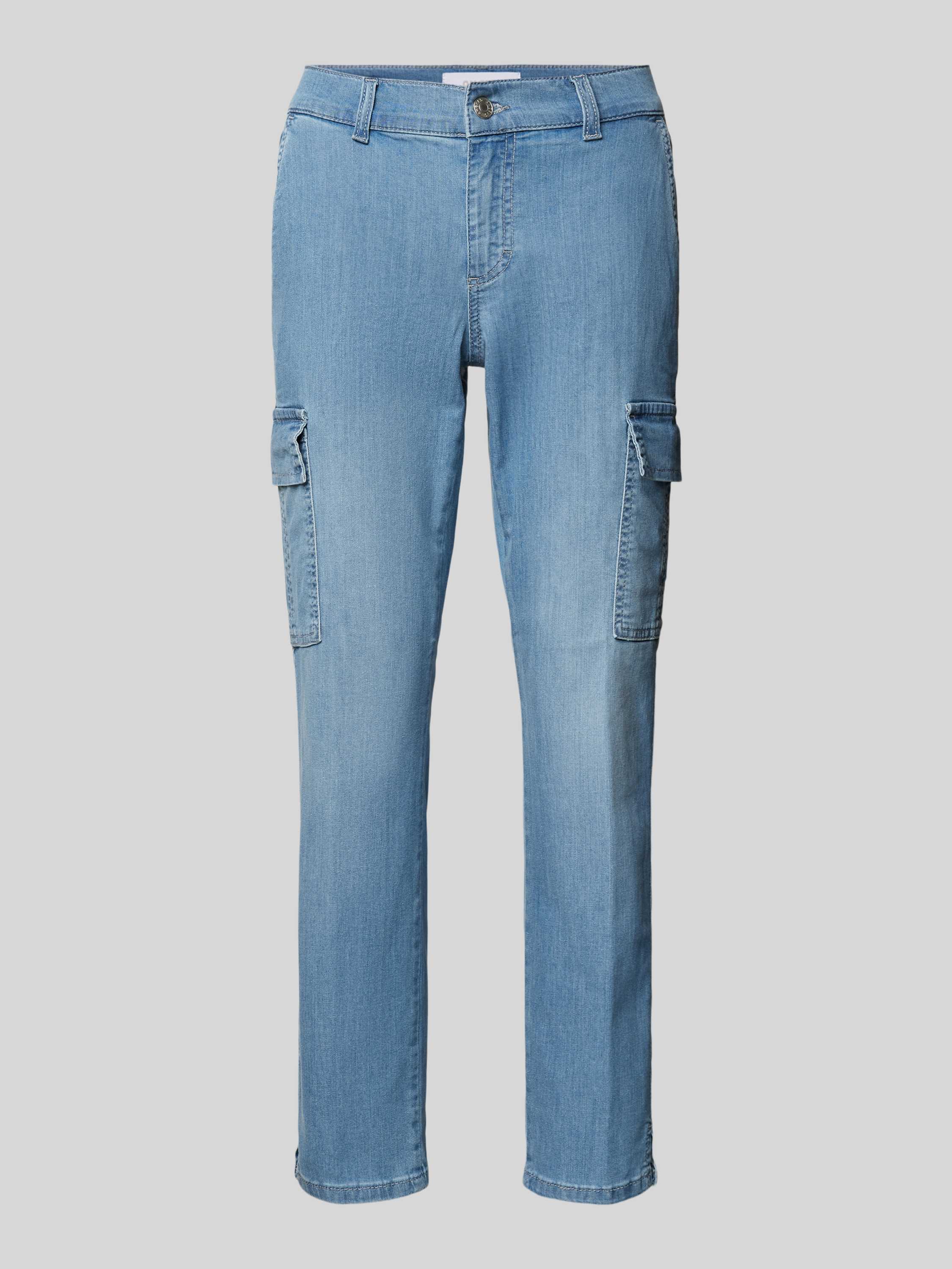 Angels Straight leg jeans met cargozakken model 'Cici'