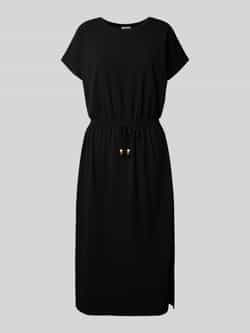 s.Oliver RED LABEL Relaxed fit midi-jurk van katoen met stretch