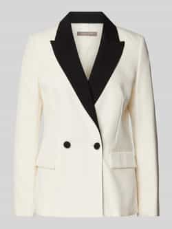 Christian Berg Woman Selection Regular fit blazer met viscose en reverskraag