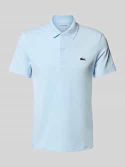 Lacoste Regular fit poloshirt met labelbadge