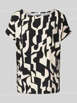 s.Oliver RED LABEL Relaxed fit T-shirt in mix van viscose en elastaan