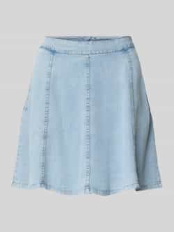 My Essential Wardrobe Jeansrok van lyocell met deelnaden