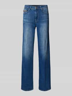 RAFFAELLO ROSSI Wide leg jeans in 5-pocketmodel model 'KIRA'