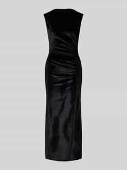 GUIDO MARIA KRETSCHMER WOMAN Cocktailjurk met plooien en loopsplit model 'Felicitas'