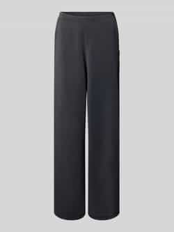 Guess Activewear Wide leg sweatbroek met labelbadge model 'OLYMPE'