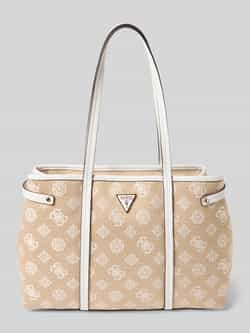 Guess Handtas met labelapplicatie model 'BEYZA GIRLFRIEND TOTE'