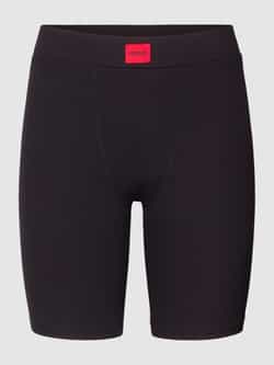 HUGO Fietsbroek met labelpatch model 'NAIANA'