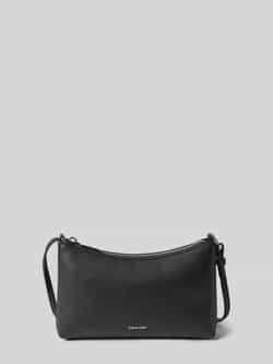 Calvin Klein Polyester handtas met polyurethaandetails Black Dames