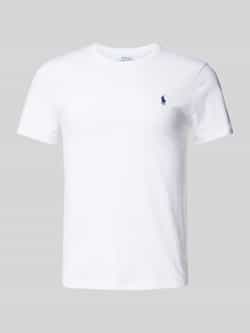 Polo Ralph Lauren Custom slim fit T-shirt met geborduurd logo