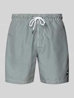 Shiwi Regular fit zwembroek met labelpatch model 'Mike'