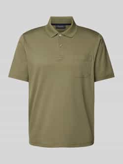 Maerz muenchen Regular fit poloshirt met borstzak