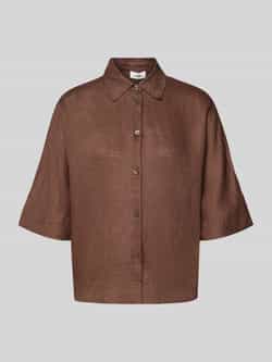 S.Oliver RED LABEL Regular fit blouse van puur linnen
