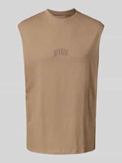 REVIEW Tanktop met labelprint