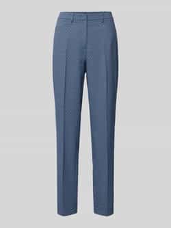 MORE & MORE Regular fit stoffen broek met persplooien