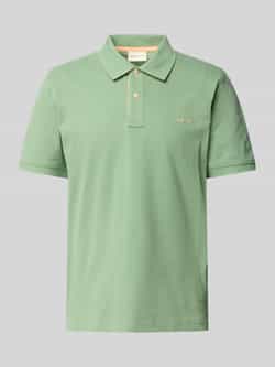 Gant Regular fit poloshirt met labelstitching