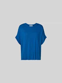 Sweatshirt in design met korte mouwen