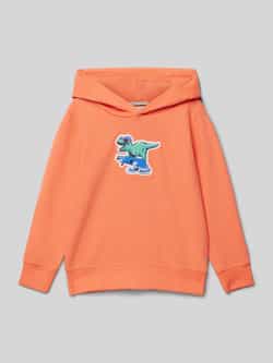 Tom Tailor Regular fit hoodie van katoenmix met 3D-print
