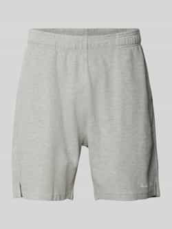 ANOTHER COTTON LAB Korte relaxed fit broek met structuurmotief