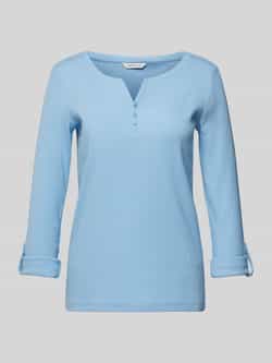 Tom Tailor Regular fit shirt met lange mouwen en biologisch katoen