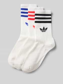 Adidas Originals Sokken met labeldetail in een set van 3 paar