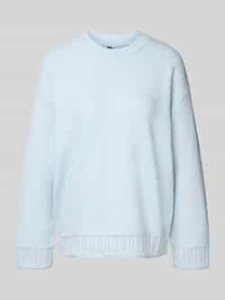 Pieces Oversized gebreide pullover met ronde hals model 'ORLY'