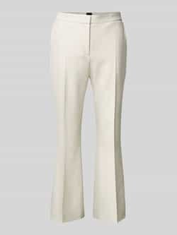 Boss Regular fit stoffen broek met persplooien model 'Timasa'