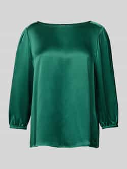 Marc Cain Regular fit zijden blouse met 3 4-mouwen