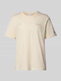 Champion T-shirt met labelstitching model 'ICONS'