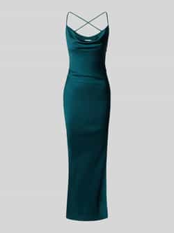 Jake*s Cocktail Maxi-jurk met cascadehals