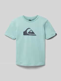 Quiksilver T-shirt met labelprint