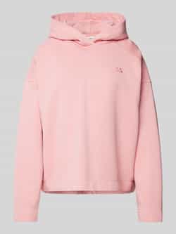 Drykorn Oversized hoodie met labelstitching model 'RAIANA'